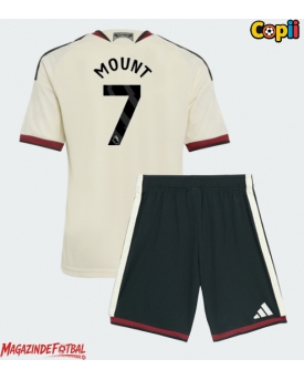 Manchester United Mason Mount #7 Echipament de Fotbal Replică 2026-27 Copii Treilea (+ Șorturi)